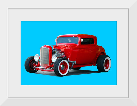 "Customized Hot Rod Car"