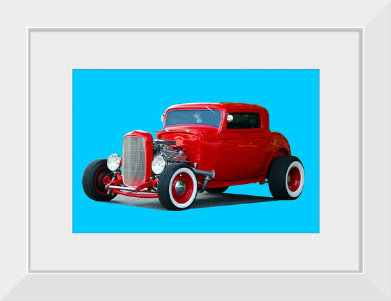 "Customized Hot Rod Car"