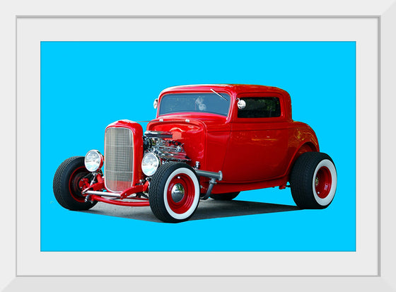 "Customized Hot Rod Car"