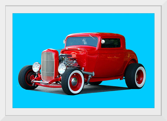 "Customized Hot Rod Car"