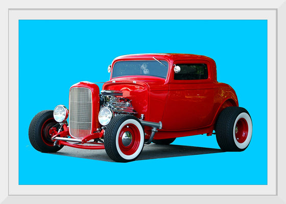 "Customized Hot Rod Car"