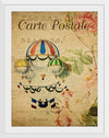 "Hot Air Balloon Vintage Postcard"