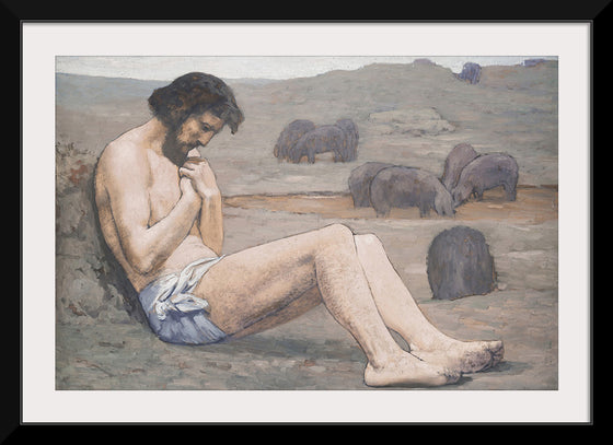 "The Prodigal Son, Probably C. 1879",  Pierre Puvis de Chavannes