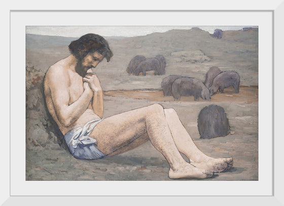 "The Prodigal Son, Probably C. 1879",  Pierre Puvis de Chavannes