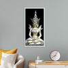 "Meditating Buddha Iconic Statue"