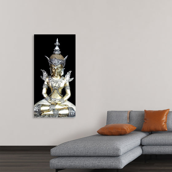 "Meditating Buddha Iconic Statue"