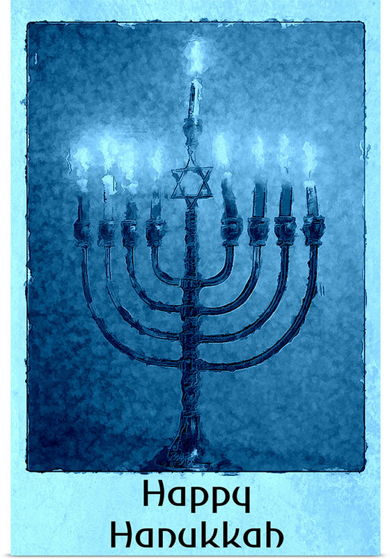 "Hanukkah Greeting", Linnaea Mallette