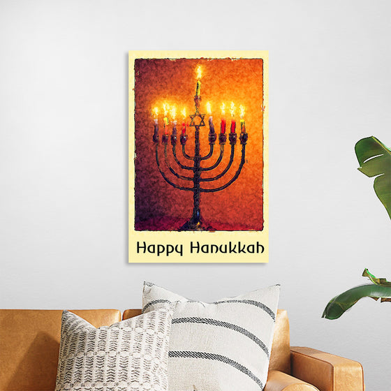 "Hanukkah Greeting", Linnaea Mallette