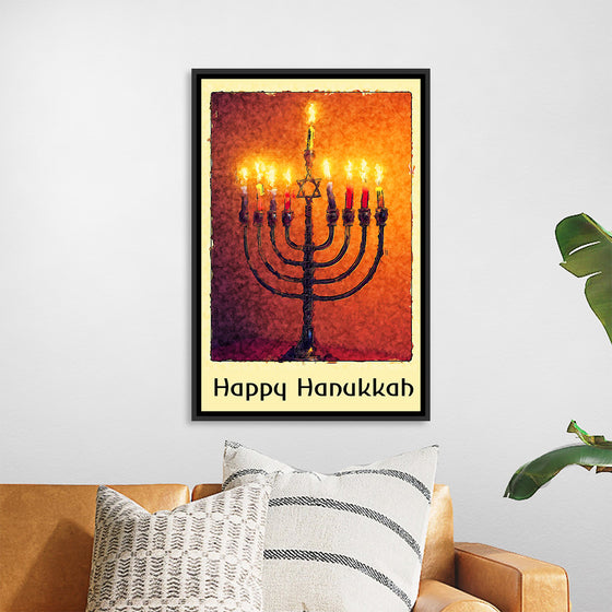 "Hanukkah Greeting", Linnaea Mallette