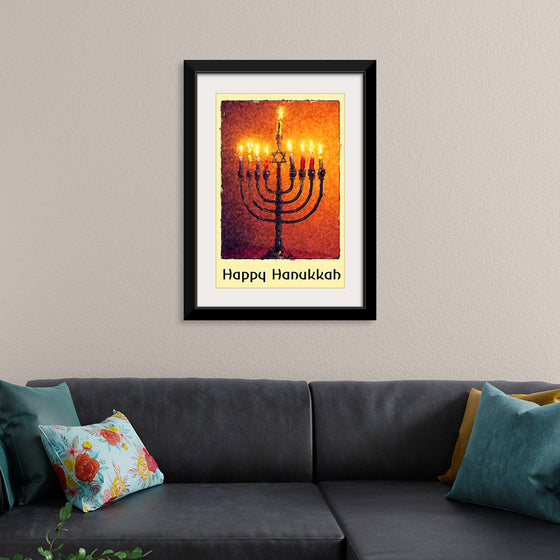 "Hanukkah Greeting", Linnaea Mallette