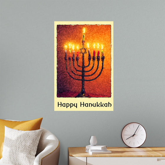 "Hanukkah Greeting", Linnaea Mallette