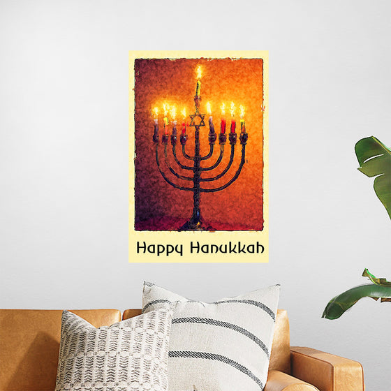 "Hanukkah Greeting", Linnaea Mallette