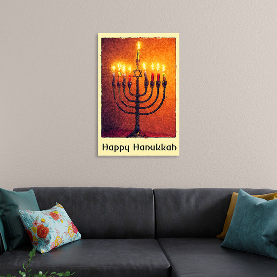 "Hanukkah Greeting", Linnaea Mallette