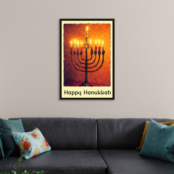 "Hanukkah Greeting", Linnaea Mallette