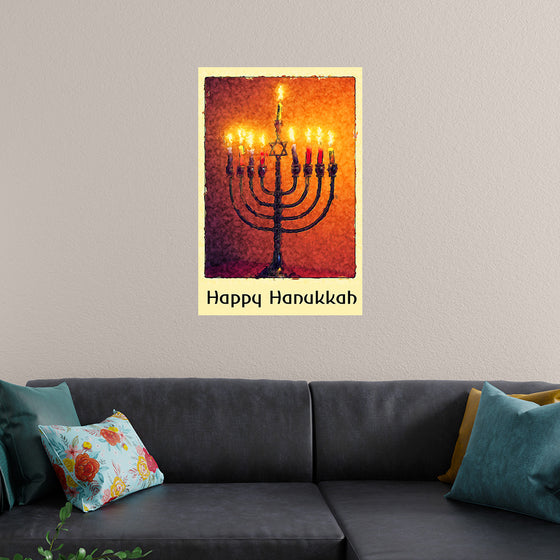 "Hanukkah Greeting", Linnaea Mallette