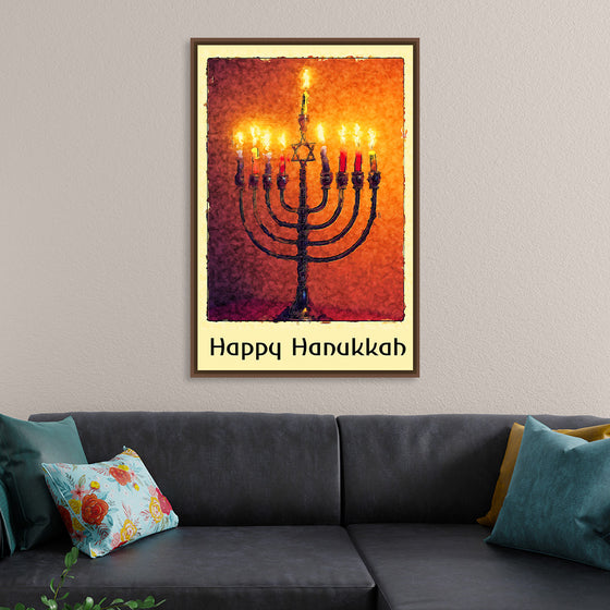 "Hanukkah Greeting", Linnaea Mallette