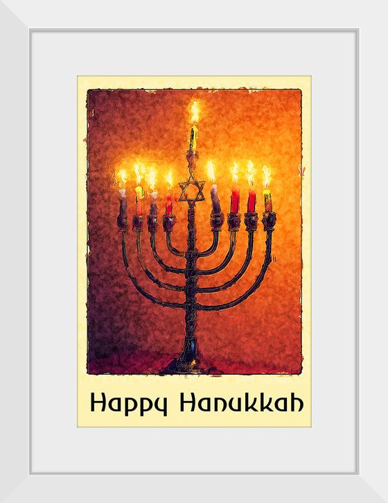 "Hanukkah Greeting", Linnaea Mallette