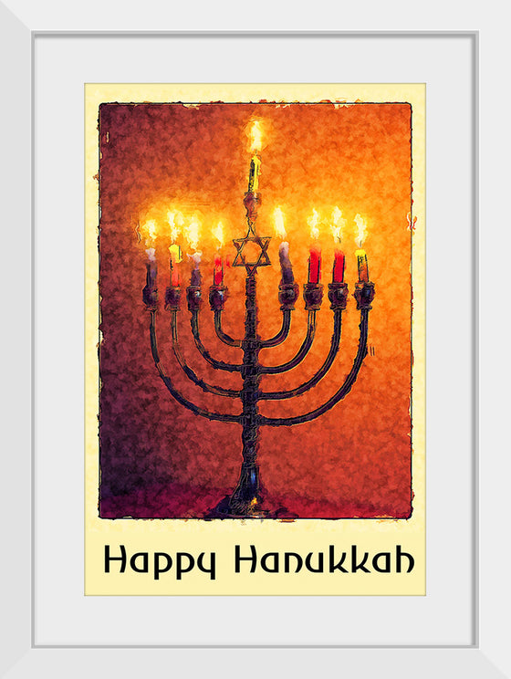 "Hanukkah Greeting", Linnaea Mallette