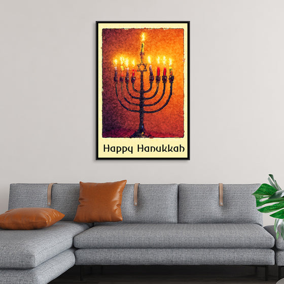 "Hanukkah Greeting", Linnaea Mallette