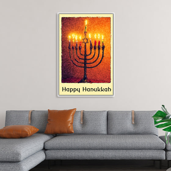 "Hanukkah Greeting", Linnaea Mallette