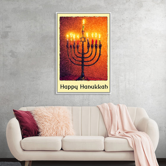 "Hanukkah Greeting", Linnaea Mallette