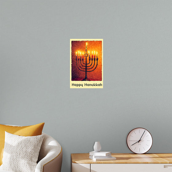 "Hanukkah Greeting", Linnaea Mallette