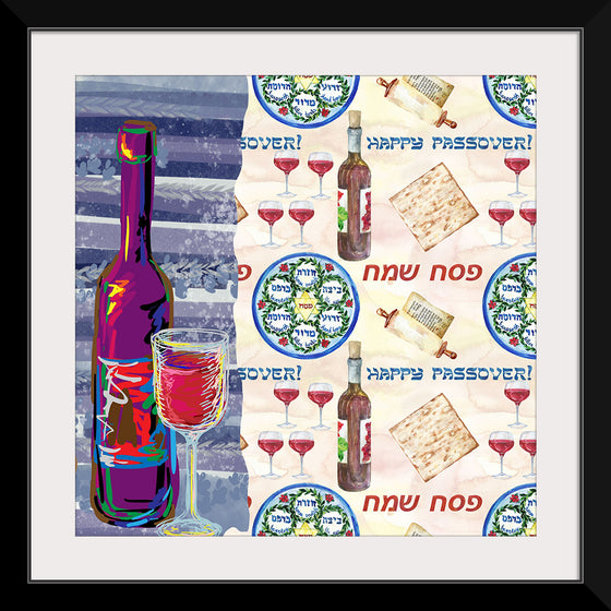 "Happy Passover Seder Greeting", Linnaea Mallette