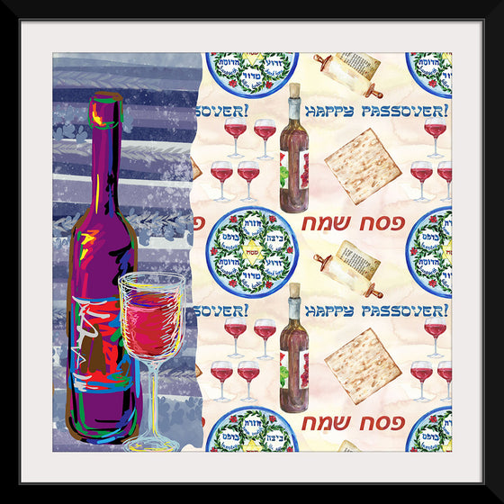 "Happy Passover Seder Greeting", Linnaea Mallette