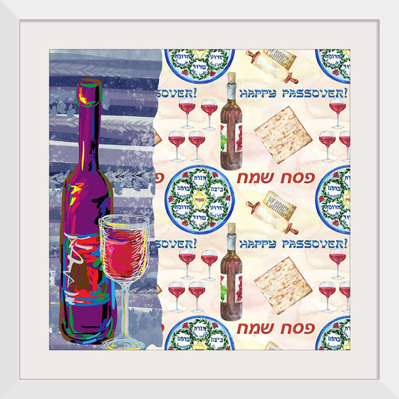 "Happy Passover Seder Greeting", Linnaea Mallette