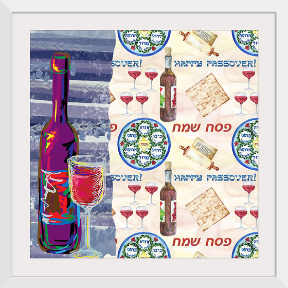 "Happy Passover Seder Greeting", Linnaea Mallette