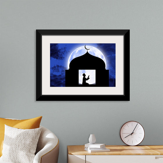 "Muslim Mosque Moon Islam Eid"