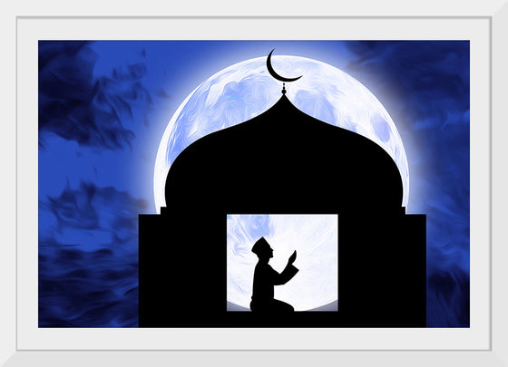 "Muslim Mosque Moon Islam Eid"