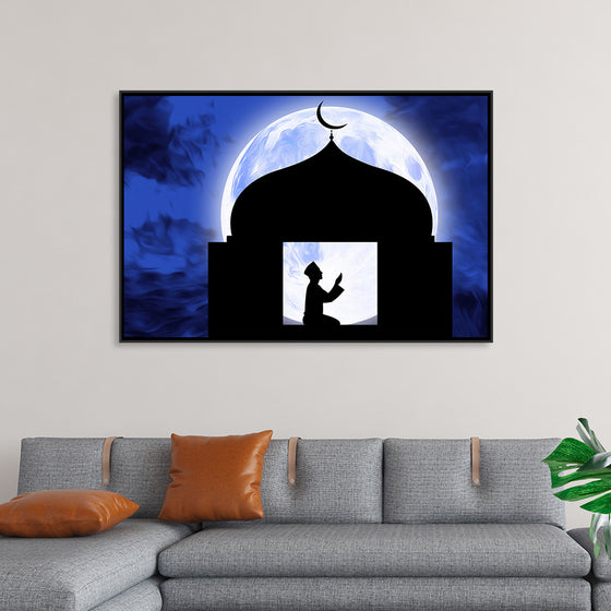 "Muslim Mosque Moon Islam Eid"