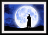 "Arab Woman in Front of Full Moon"