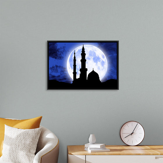 "Mosque Masjid Moon",  Eid Ramadan