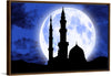"Mosque Masjid Moon",  Eid Ramadan