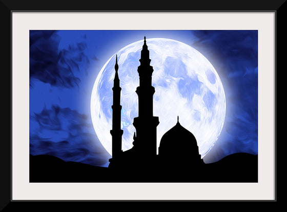 "Mosque Masjid Moon",  Eid Ramadan