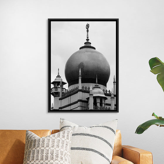 "Sultan Mosque Close-up"