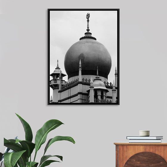 "Sultan Mosque Close-up"