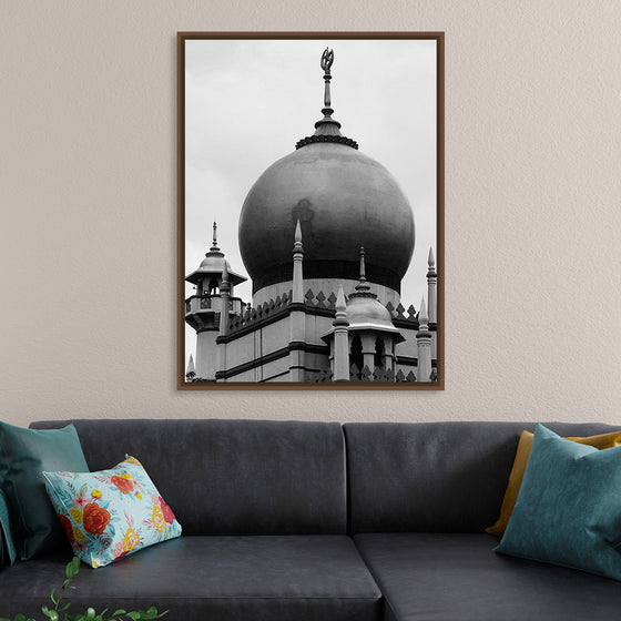 "Sultan Mosque Close-up"