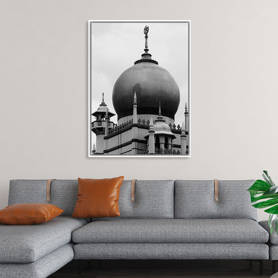 "Sultan Mosque Close-up"