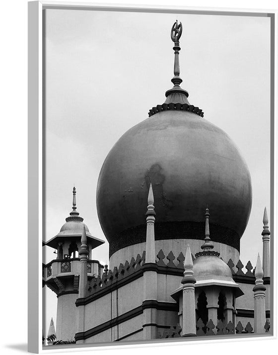 "Sultan Mosque Close-up"