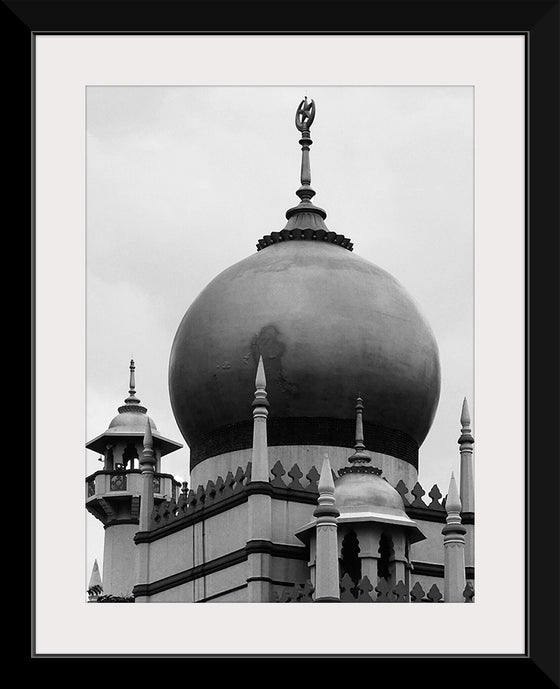 "Sultan Mosque Close-up"