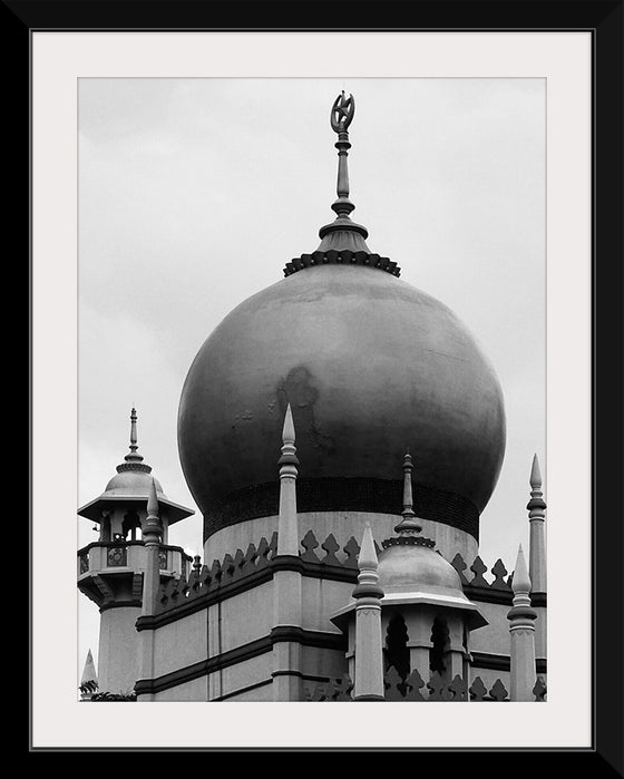 "Sultan Mosque Close-up"