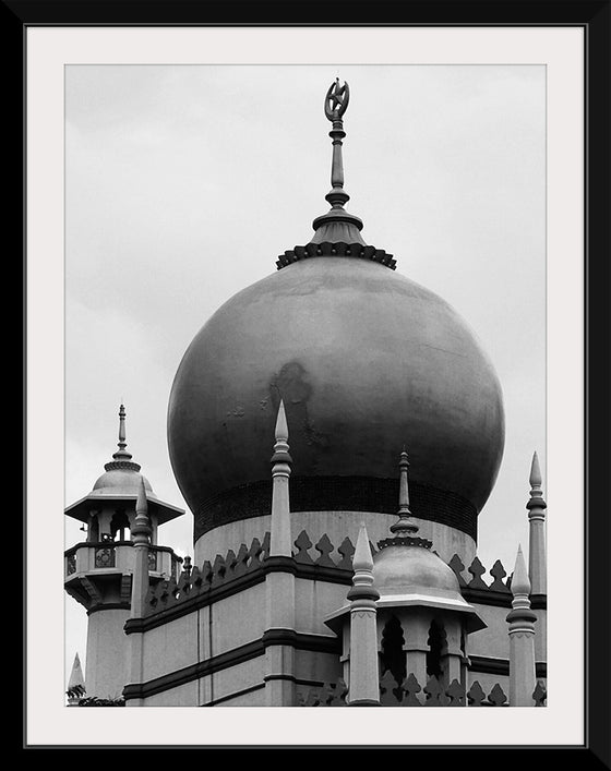 "Sultan Mosque Close-up"