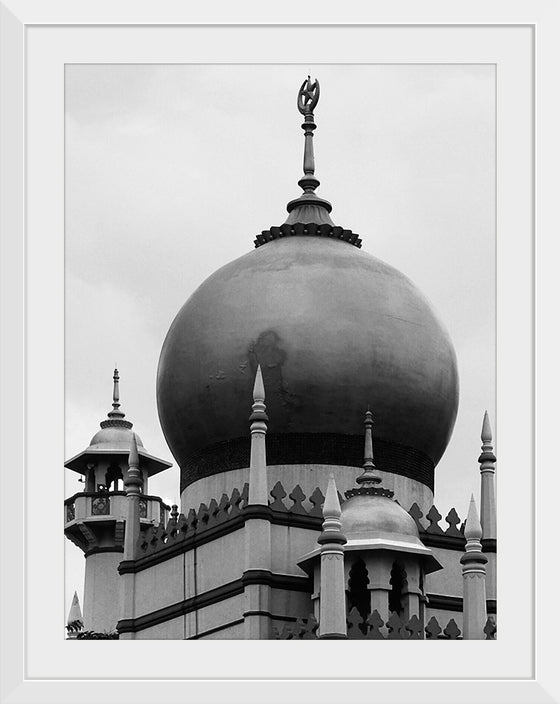 "Sultan Mosque Close-up"