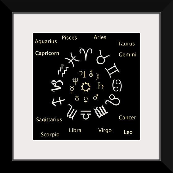 "Astrology Chart Zodiac Signs"