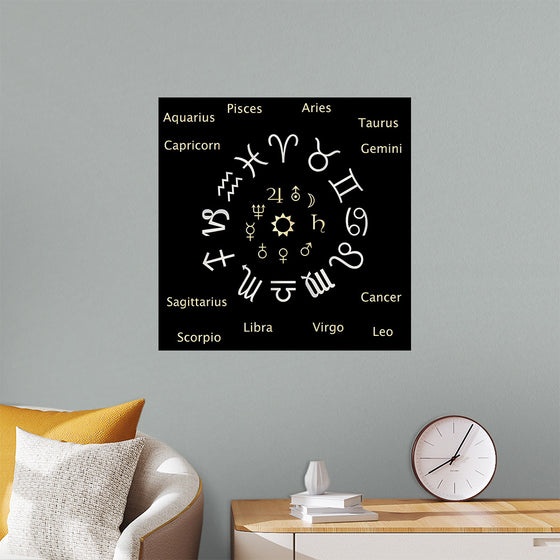 "Astrology Chart Zodiac Signs"