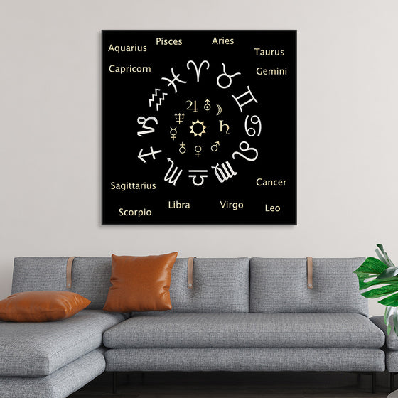 "Astrology Chart Zodiac Signs"