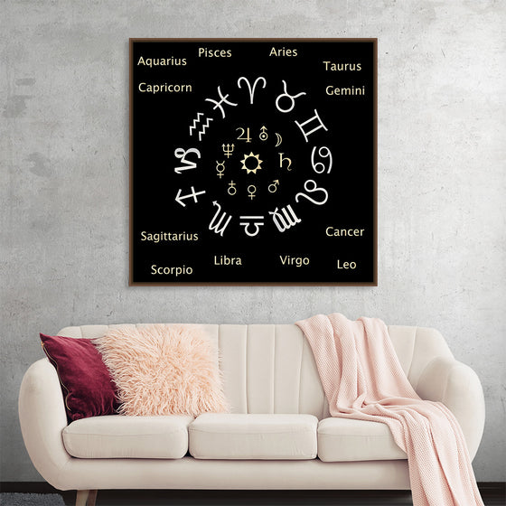 "Astrology Chart Zodiac Signs"